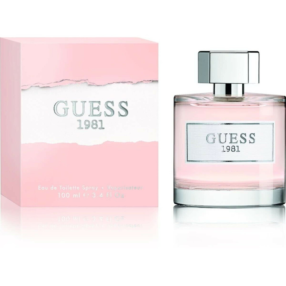 Guess 1981 by Guess for Women 3.4 oz / 100 ml EDT Perfume Spray