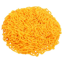 vidaXL Warning Chain Yellow 100 m ?6 mm Plastic Security Chain Barrier Link