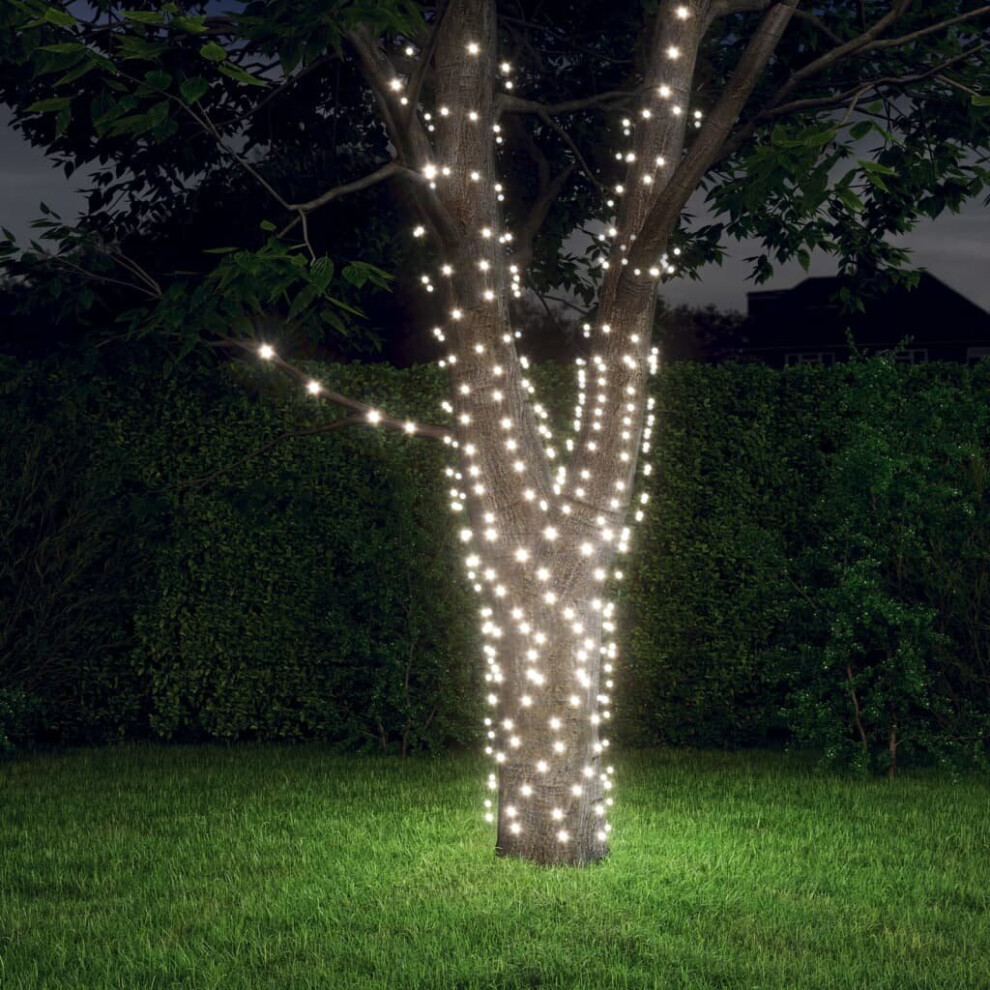 vidaXL 2x Solar Fairy Lights LED Cold White Indoor Outdoor Solar String Light