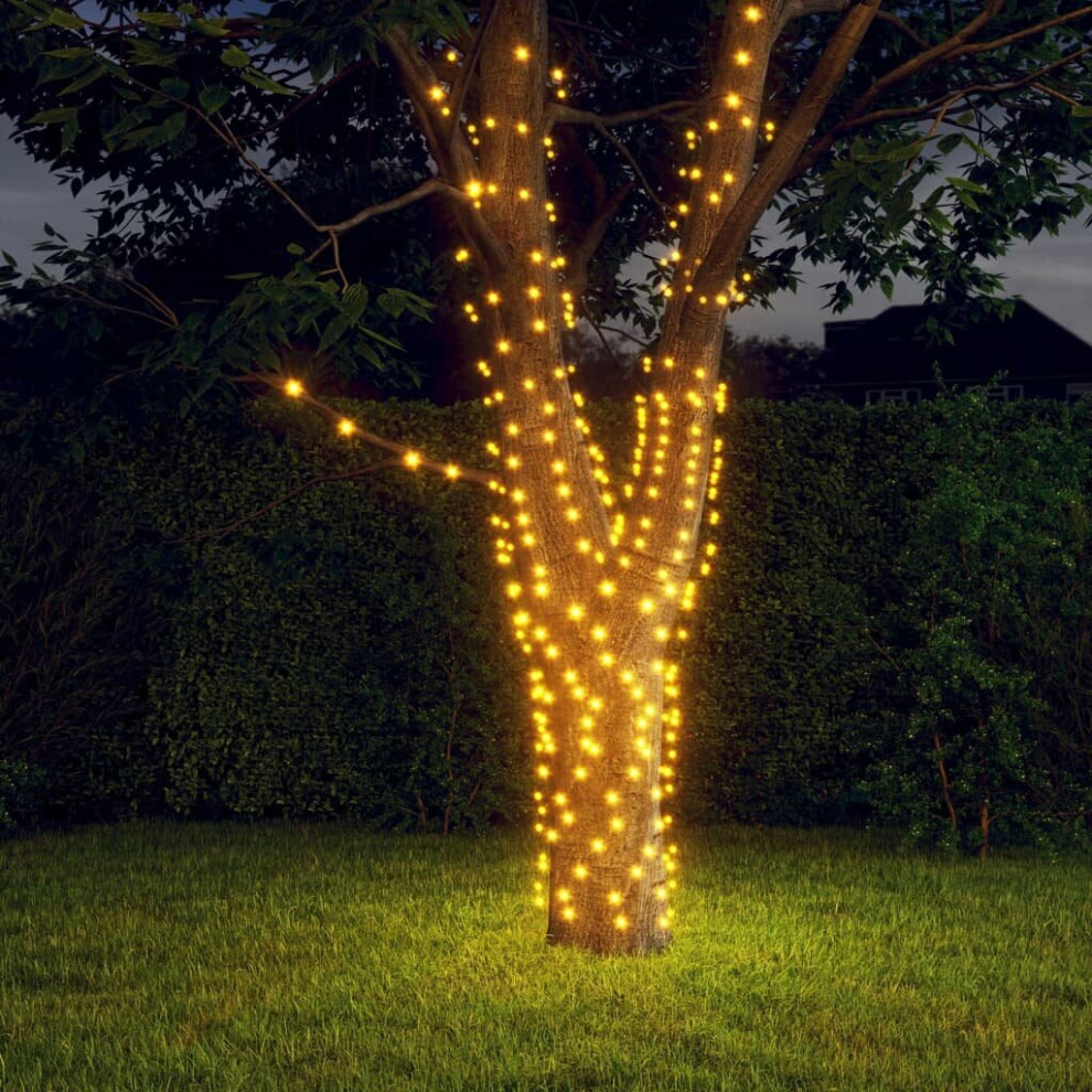 vidaXL 2x Solar Fairy Lights LED Warm White Indoor Outdoor Solar String Light