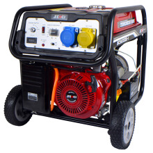 Senci SC6000-II Petrol Frame Mounted Generator 5.5kW, Electric Start, Wheel Kit