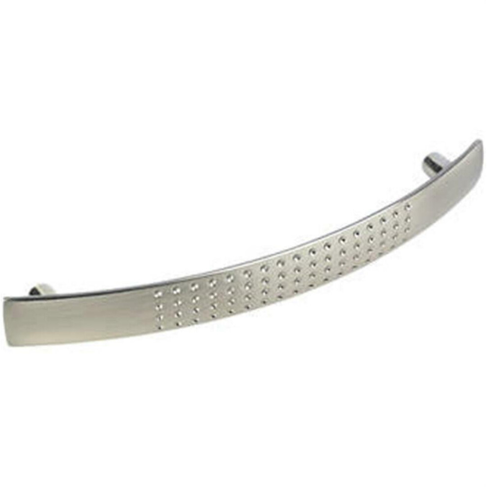 Dimple Handles Brushed Nickel 128Mm (Pack Of 2) 5052931133888