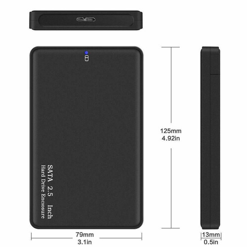 Portable 2TB USB 3.0 External Storage Disk Hard Drive Devices Case 2