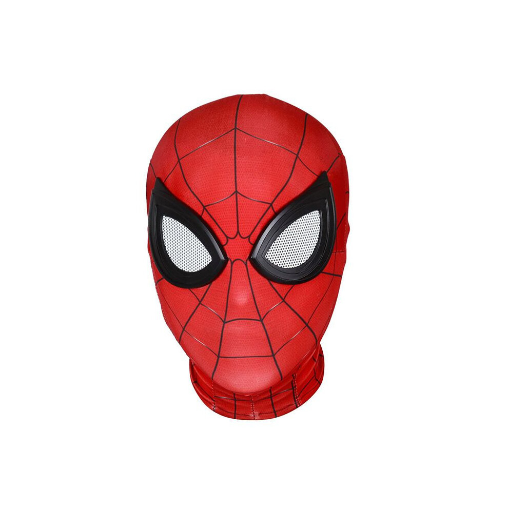 (Headcover) Peter Parker Adult Kids Spider Man Far From Home Cos Costume Spiderman Bodysuit Multicoloured