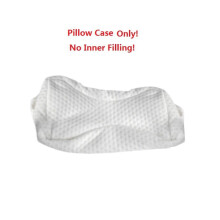 (Cover Only) Memory Foam Knee Pillow Side Sleepers Cushion Pregnancy Align Spine Back Support