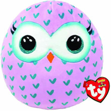 TY Winks The Owl Squish-A-Boo 10""