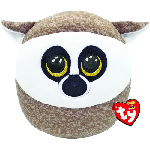 Ty TY Linus The Lemur Squish-A-Boo 10""