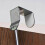 10 Chrome Hooks Over Door Multi Colour Plastic Cap Coat Towel Hanger 10