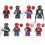 8PCS Spider-man Venom Minifigures Toys Fit Lego 1