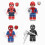 8PCS Spider-man Venom Minifigures Toys Fit Lego 3