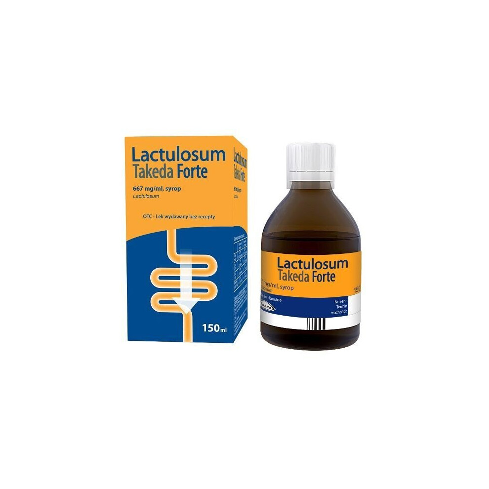 Lactulosum Takeda Forte 667 mg/ ml, syrop, 150 ml