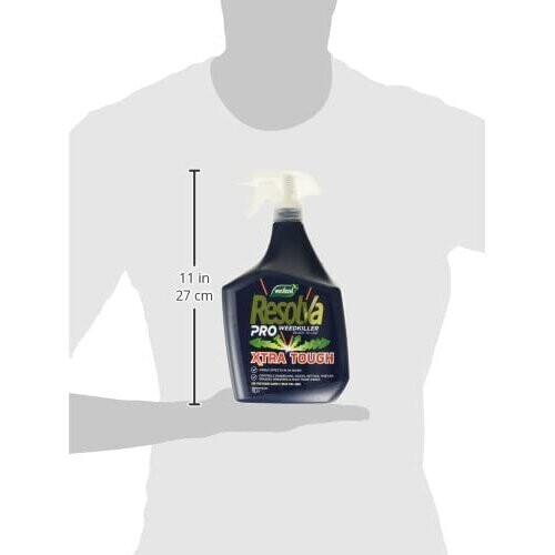 Resolva Resolva 24 Hour Pro Ready To Use Weed Killer Xtra Touch 1L Transparent 2