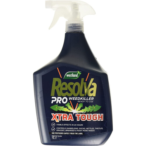 Resolva Resolva 24 Hour Pro Ready To Use Weed Killer Xtra Touch 1L Transparent