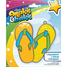 (Flip Flops) Makit and Bakit Crystal Melting Craft Kit