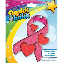 (Pink Ribbon) Makit and Bakit Crystal Melting Craft Kit
