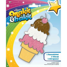 (Ice Cream) Makit and Bakit Crystal Melting Craft Kit