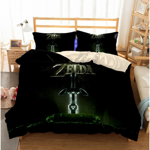 (Style 06, Double) Zelda Warrior Bedding Single Double Duvet Cover