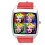 RED Leather Square Watch for Marilyn Monroe Warhol Fans 1
