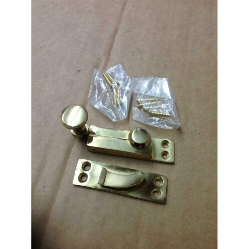 Sash Fastener Polished Brass