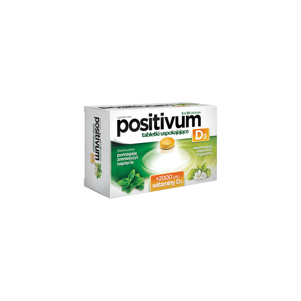 Positivum D3 180 tablets Dietary supplement