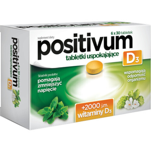 Positivum D3 180 tablets Dietary supplement 1
