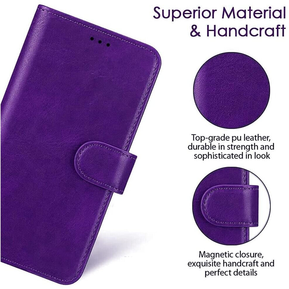 for-apple-iphone-xr-6-1--elite-leather-flip-wallet-cover---purple