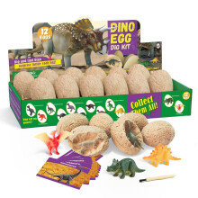(Dino Egg) Dino Egg Dig Up Mining Kit Toys Kids STEM Projects Activities Educational Gifts