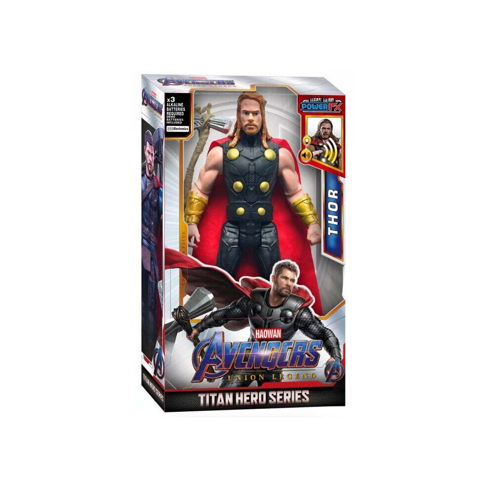 (Thor) Spiderman Thanos Thor Captain Hulk Iron Man Venom Ronin Groot Action Figure Toys