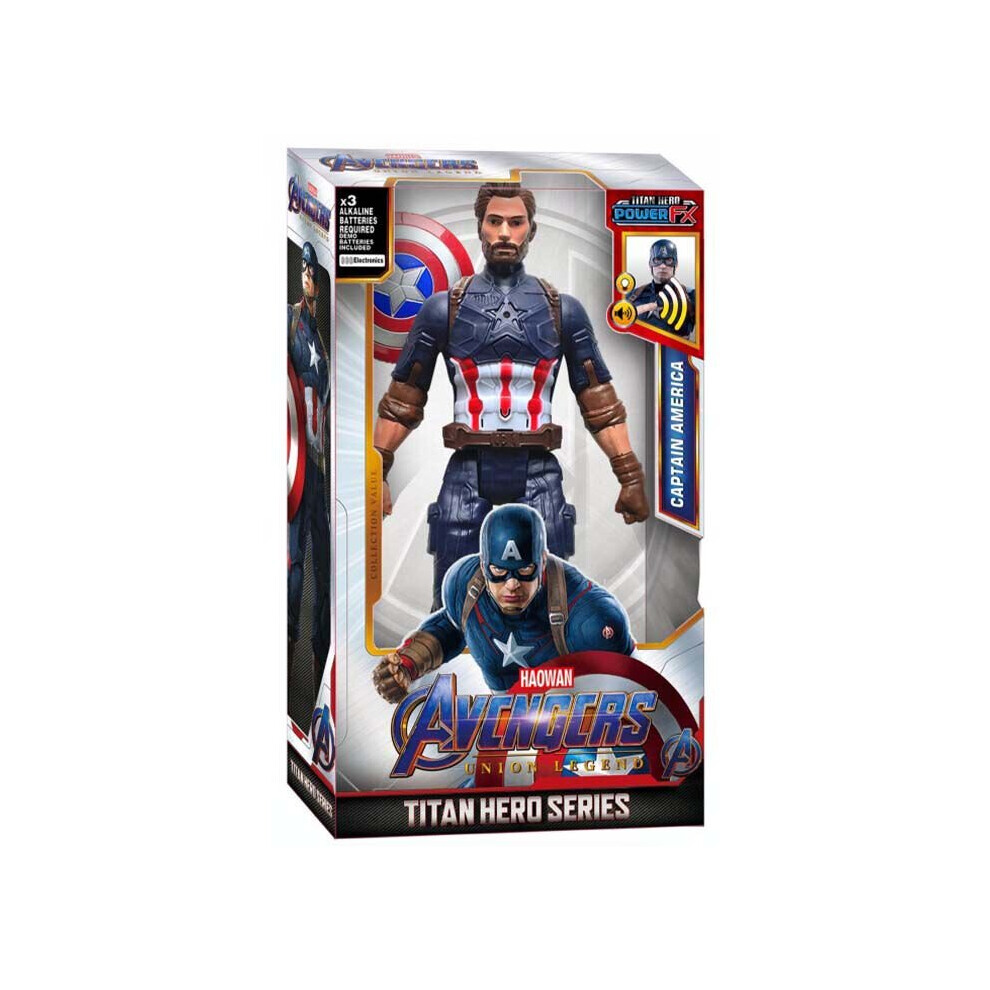 (Captain America) Spiderman Thanos Thor Captain Hulk Iron Man Venom Ronin Groot Action Figure Toys