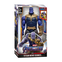 (Thanos) Spiderman Thanos Thor Captain Hulk Iron Man Venom Ronin Groot Action Figure Toys