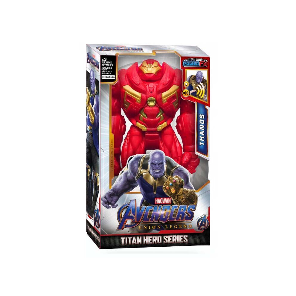 (Anti Hulk) Spiderman Thanos Thor Captain Hulk Iron Man Venom Ronin Groot Action Figure Toys