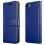 (Blue) For iPhone Elite Leather Flip Wallet Cover Apple iPhone 7/8/ SE2020 1