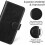 For Apple iPhone 7 & 8 Plus Elite Leather Flip Wallet cover *Black* 3