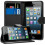 For Apple iPhone 7 & 8 Plus Elite Leather Flip Wallet cover *Black* 2