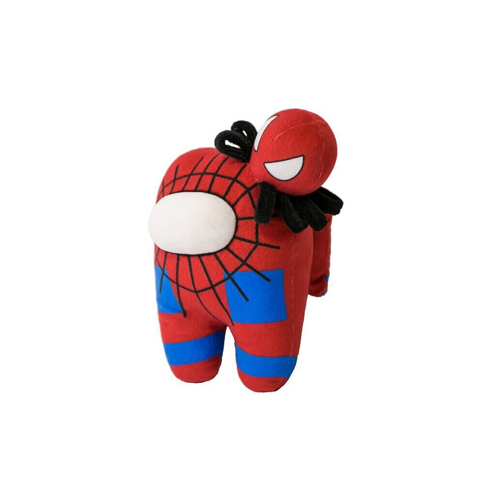 (Spider) Among Us Game Plush Toy Stuffed Plushie Doll Pikachu Mario Superman Spiderman-image-OPC-P8PJYGS-NEW