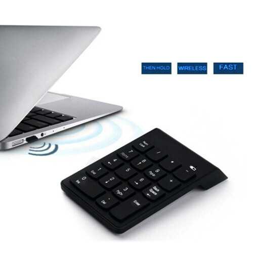 2.4G Wireless Number Keyboard Pad For Laptop PC Desktop 2