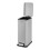 Black + Decker (20L) BLACK+DECKER Grey Slimline Pedal Bins with Soft Close Lid 7
