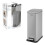 Black + Decker (20L) BLACK+DECKER Grey Slimline Pedal Bins with Soft Close Lid 1