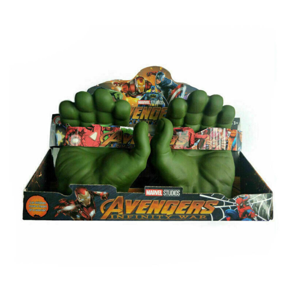Hulk Smash Hands Avengers Cosplay Soft Toy Doll Gloves One Pair