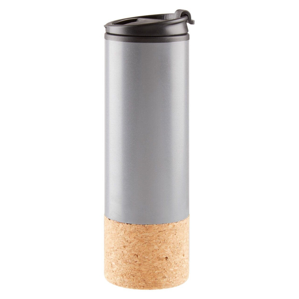 450ml Cool Grey Double Wall Travel Mug,Stainless Steel Coffee Mug,Reusable Coffee Cup, Mug For Daily Use