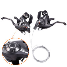 3x8 Speed Bicycle Gear Shifters Mountain Bike Brake Lever Transmission