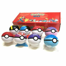 8Pcs Pokeball Ball set Pokemon GO Action Figures Christmas Toy Gift