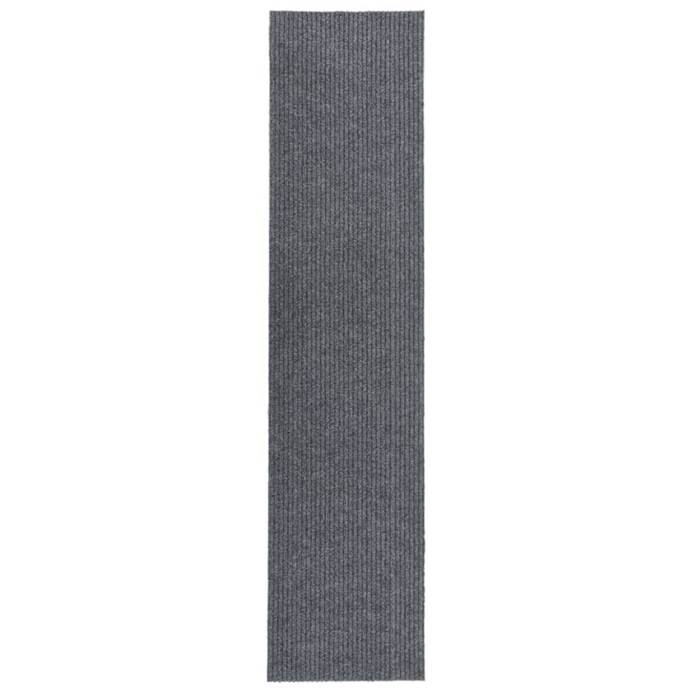 vidaXL Dirt Trapper Carpet Runner Grey Home Kitchen Non-Slip Floor Mat Carpet