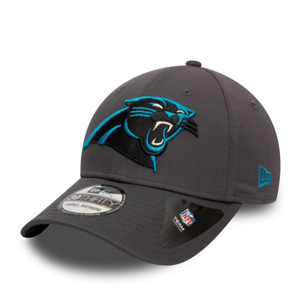 (S/M) New Era Team 39Thirty Cap ~ Carolina Panthers