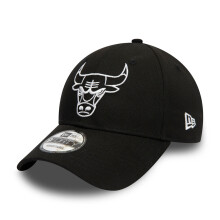 New Era Essential Outline 9Forty Cap ~ Chicago Bulls black
