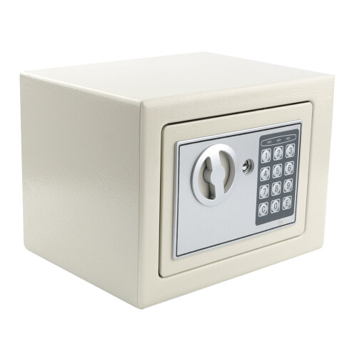 4.6L SECURE DIGITAL STEEL SAFE ELECTRONIC SECURITY MONEY SAFETY BOX 2