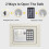 4.6L SECURE DIGITAL STEEL SAFE ELECTRONIC SECURITY MONEY SAFETY BOX 9