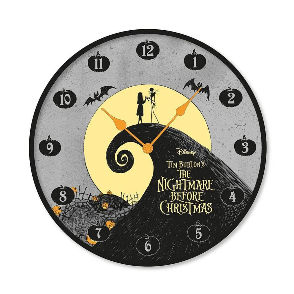 The Nightmare Before Christmas Jack & Sally Clock