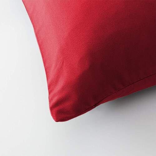Imperial Rooms (Red, King) Plain Duvet Cover Single Double King Bed Set Quilt 2