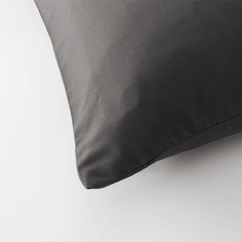 Imperial Rooms (Charcoal, King) Plain Duvet Cover Single Double King Bed Set Quilt 2